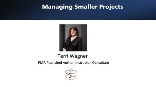Managing Small Projects